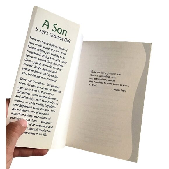 A SON IS LIFE'S GREATEST GIFT- BOOK 92 -PAGES - Picture 3 of 3